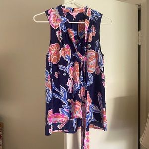 Lily Pulitzer floral top (Womens small)